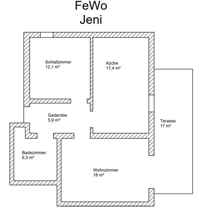 Ferienwohnung Jeni バート・ファイルンバッハ エクステリア 写真